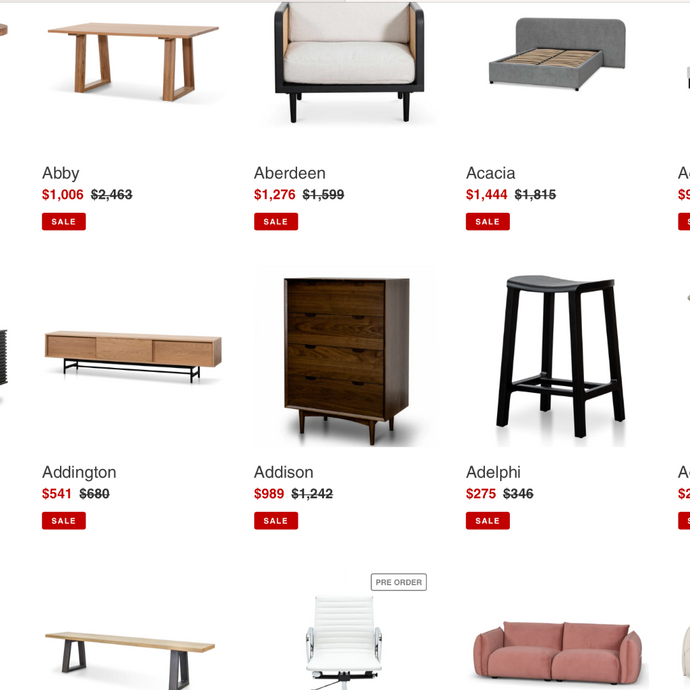 Online Shopping for Furniture: Advantages and Disadvantages