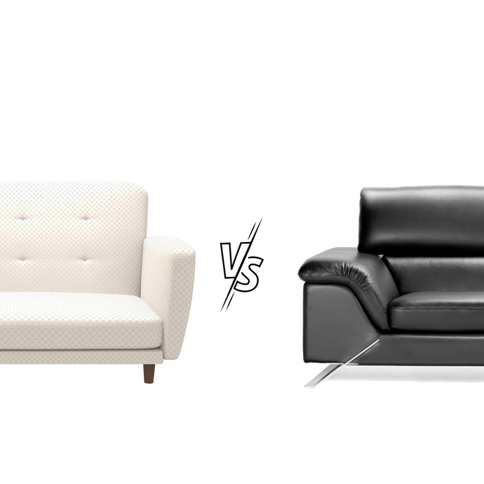 Leather vs. Fabric Sofas: What's the Difference?