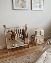 Load image into Gallery viewer, Bundle - Arched Bookshelf + Toddler Clothing Rack
