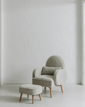 Load image into Gallery viewer, Cloud Rocker and Ottoman (Ash Grey)
