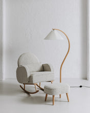 Load image into Gallery viewer, Cloud Rocker and Ottoman (Ash Grey)
