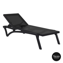 Load image into Gallery viewer, Pacific Sunlounger - Black/Black
