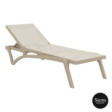 Load image into Gallery viewer, Pacific Sunlounger - Taupe/Taupe
