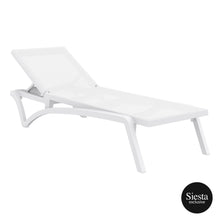 Load image into Gallery viewer, Pacific Sunlounger - White/White
