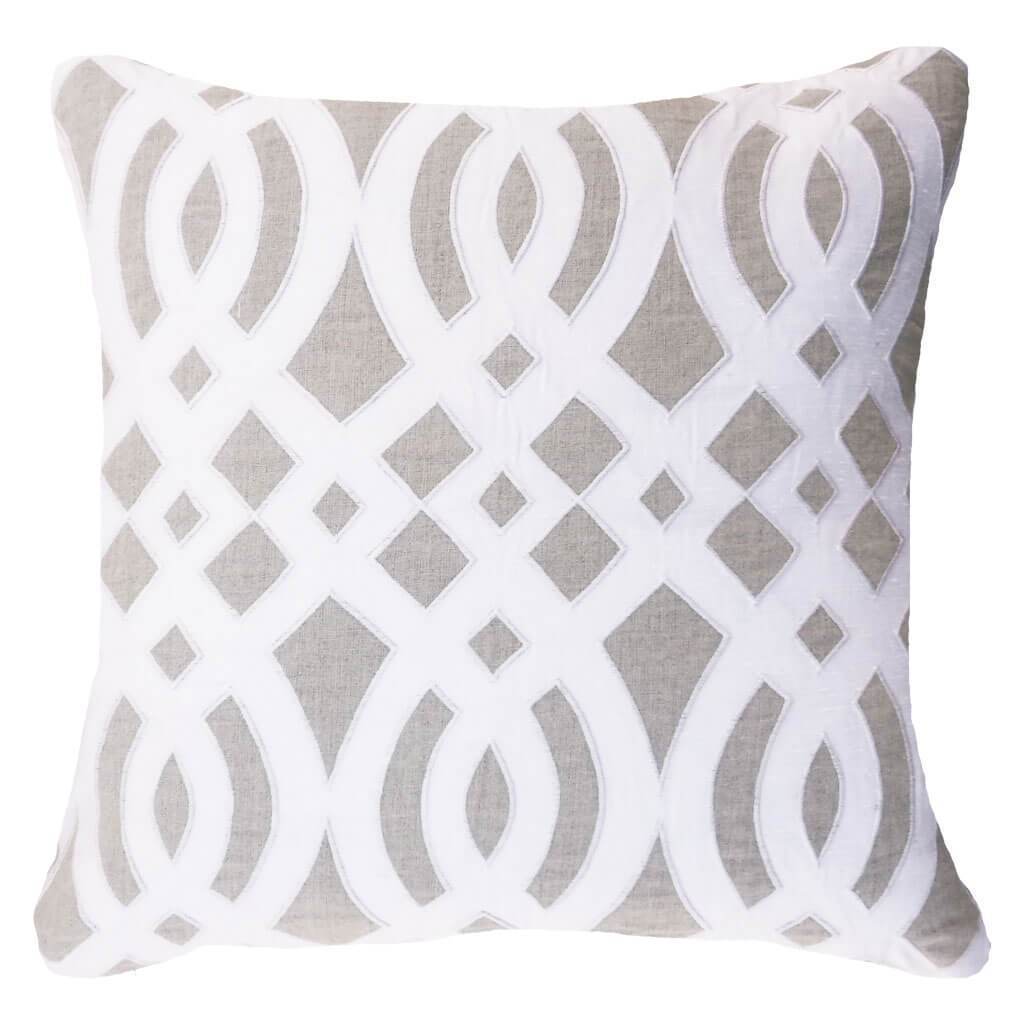 Inter Diamond Scroll Lounge Cushion 55 x 55 cm