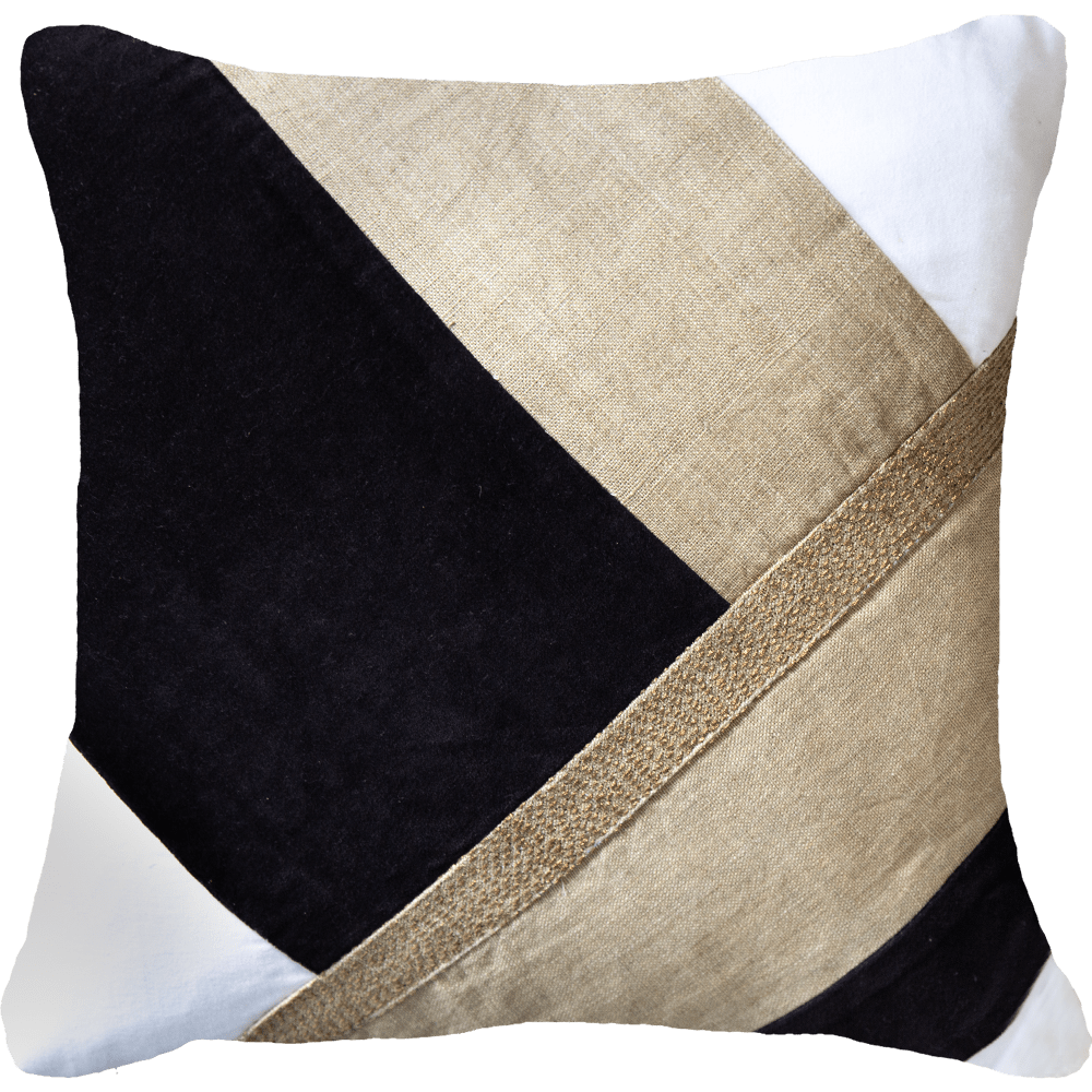 Linen Modern Stitch Cushion