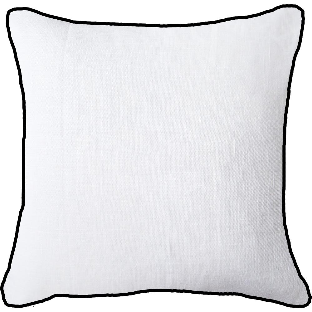 Linen Piped Lounge Cushion 55 x 55 cm