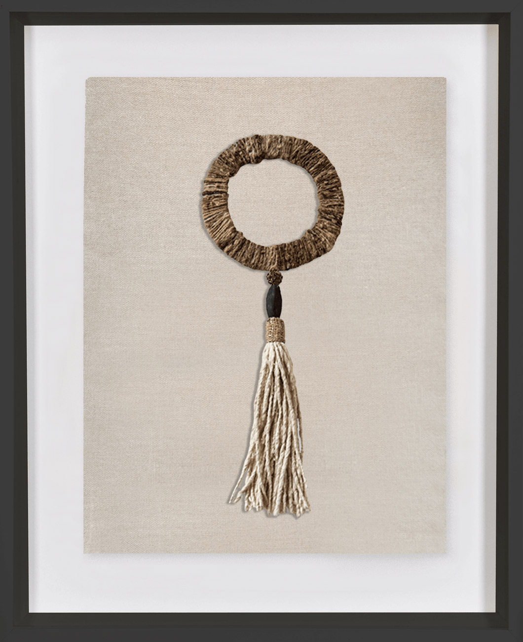 Tassel Mojave Natural Artwork 67 x 85cm