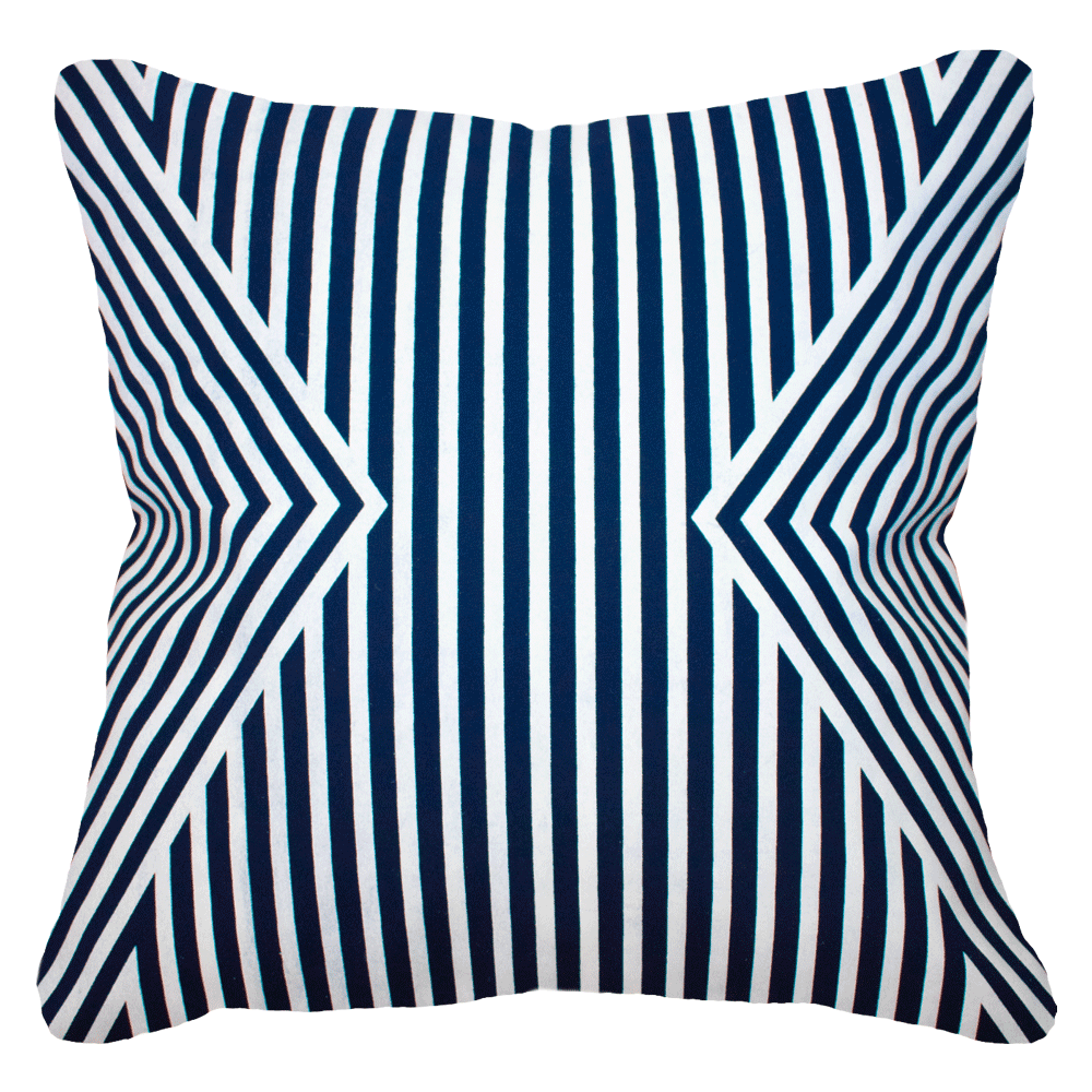 Outdoor Parasol Navy Lounge Cushion 55 x 55 cm