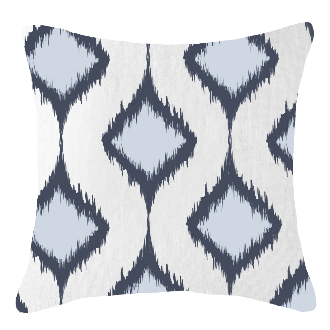 Inner Ikat Cluster Navy Lounge Cushion 55 x 55 cm