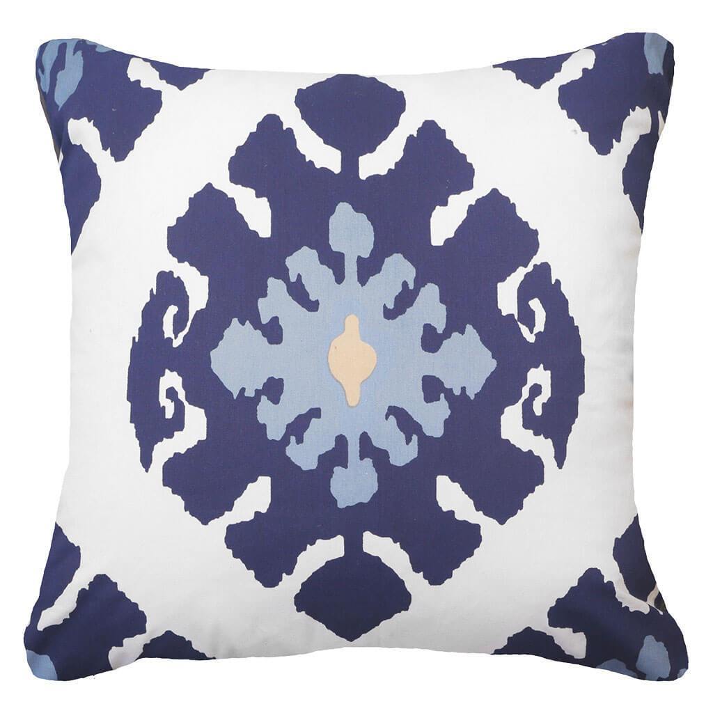 Inner Ikat Navy Lounge Cushion 55x55cm